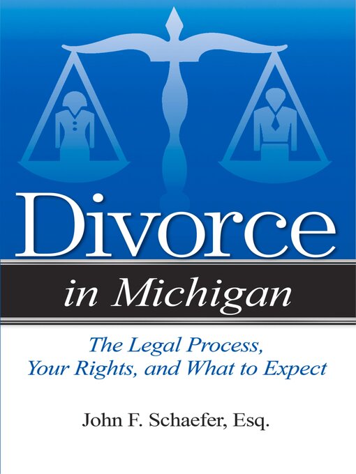 Cover image for Divorce in Michigan